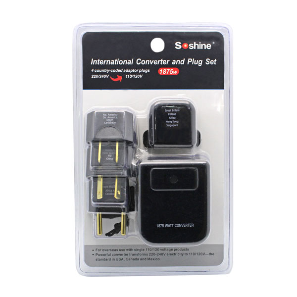 International Converter and plug set