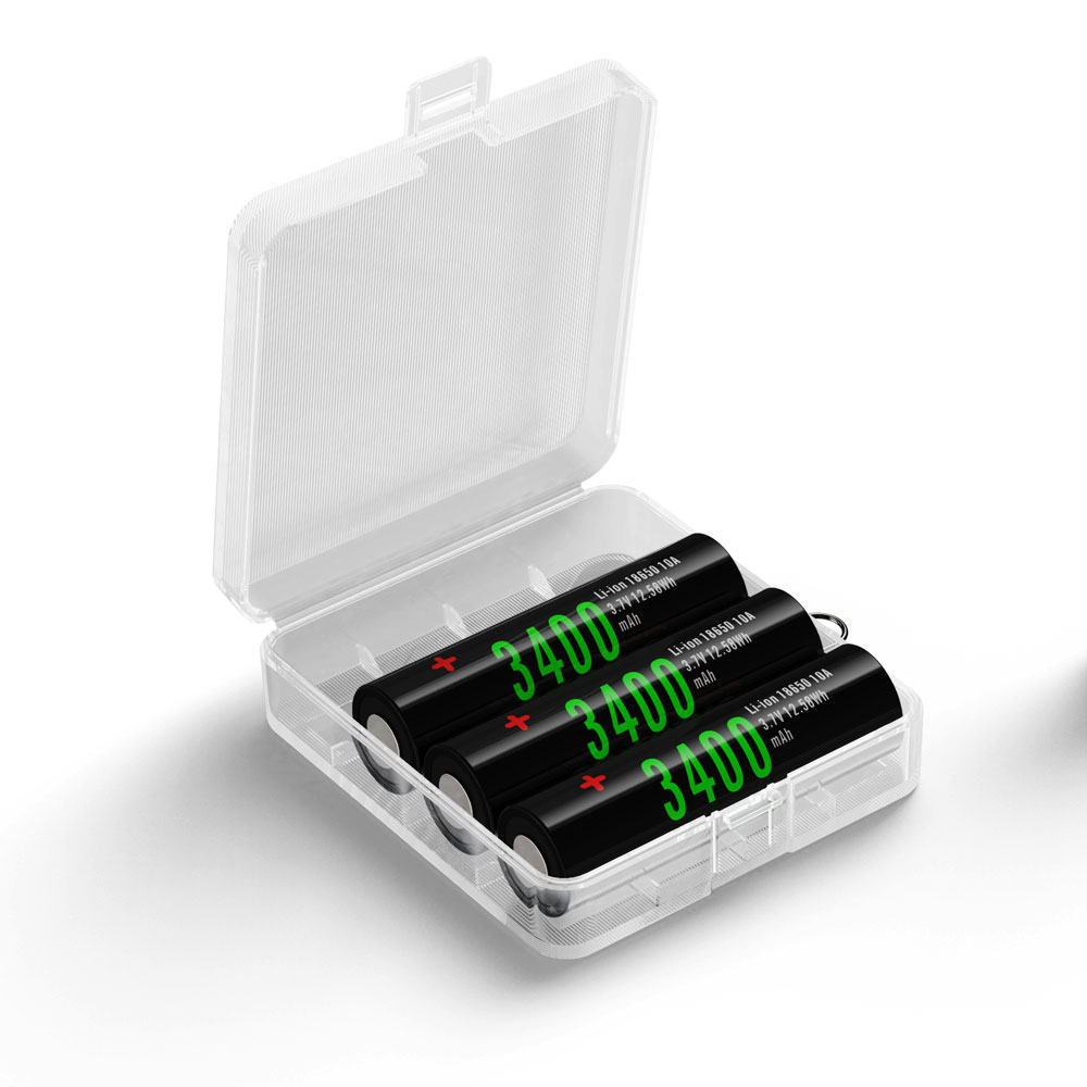 Soshine Cheap Price 4 Cells 18650 Battery Storage Case|18650x4