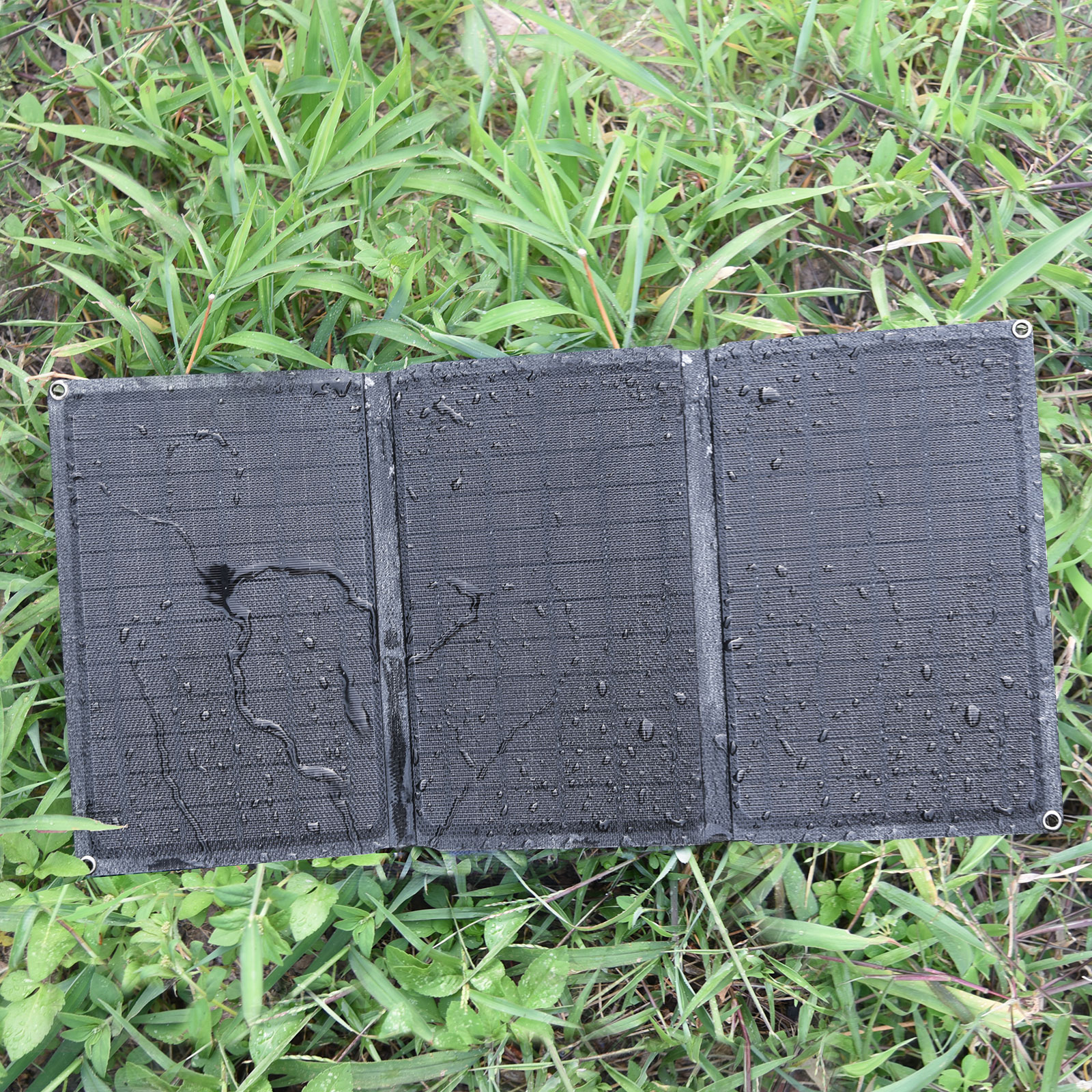 20W Waterproof Foldable Solar Panel with Dual USB Port Travel Charger |20W