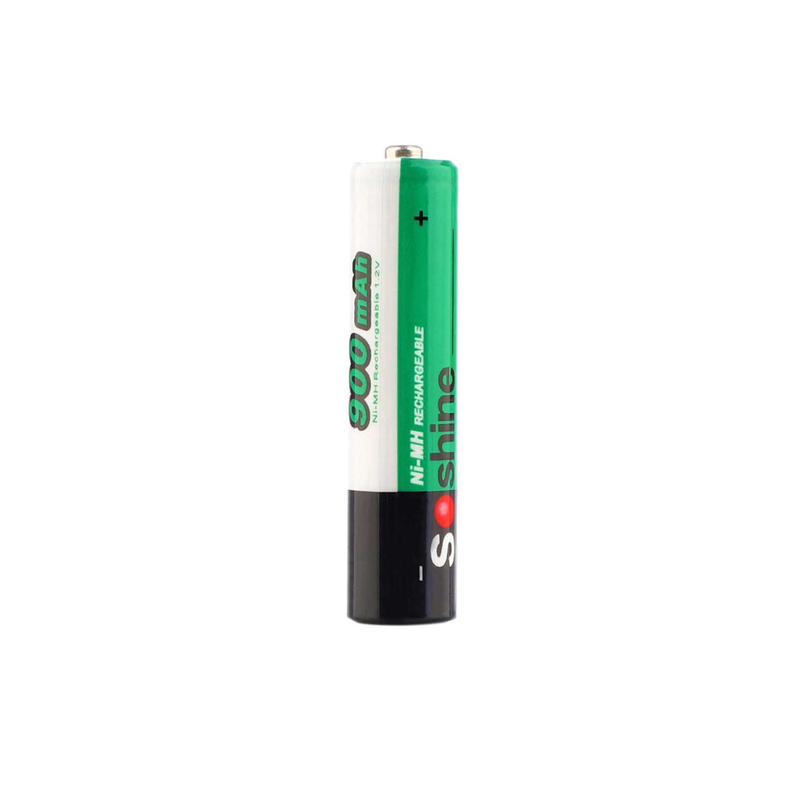 Soshine Ni-MH Rechargeable AAA/Micro Batteries: 1.2V 900mAh